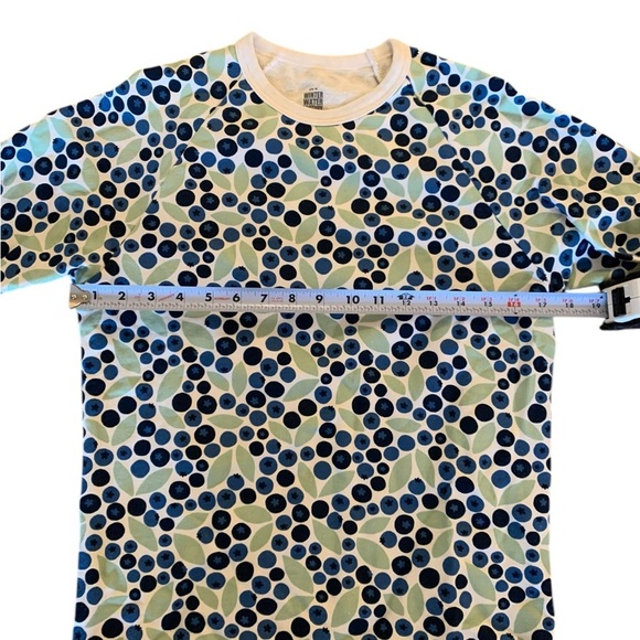 WINTER WATER FACTORY Sweatshirt, made in Brooklyn! Blueberries - Picture 3 of 4